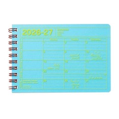 MARK’S 2026 Monthly Block Notebook Calendar XS Blue 26SDR-NB14-BL