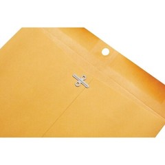 100 Pcs CLASP ENVELOPES 9×12 28lb Kraft Shipping Mailing Gummed Business Manila