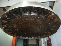 ATC, automatic tool changer from Fryer VB-80 CNC machining center, VB-100