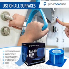 Blue Barrier Film, Plastic Sheets, Tape for Dental Tattoo Medical Adhesive Roll