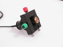 Laser XYZ stage Newport Fiber Chuck, Gimbal Positioner
