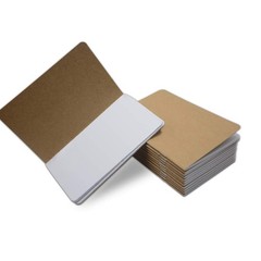 12 Pack Pocket Notebooks Blank Brown Cover Journals 64 Pages 5.5×3.5 Inch