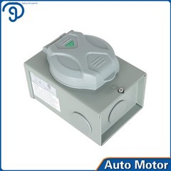NEMA SS 2-50P Weatherproof 125/250 V 50 Amp 3 Prong Generator Power Inlet Box