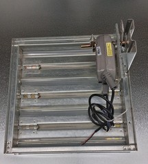 Motorized Damper 18×18 Galvanized Metal With Honeywell Control