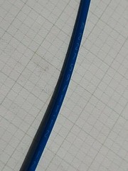 Carlisle/Thermax #12awg M22759/11-12-6 Silver PTFE Lead Wire 200C/600V Blue/25ft