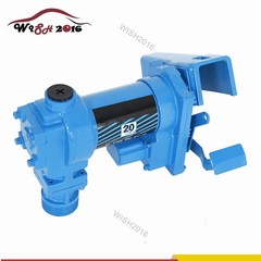 Gasoline Fuel Transfer Pump with Nozzle Kit 12V DC 20GPM For Gas Diesel Kerosene