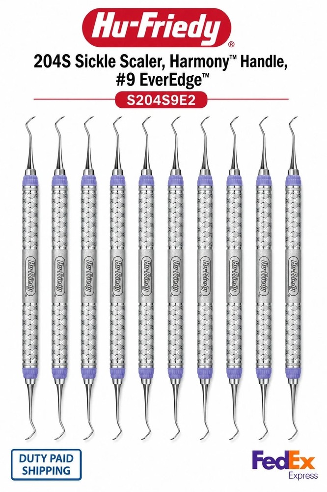 Hu Friedy 204S Sickle Scaler, #9 EverEdge™