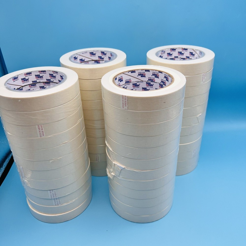 48x Rolls Tape Logic 18mm x 55m Masking Tape T9342200