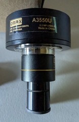 OMAX – 5.0 MP Digital USB Microscope Camera with 2.2um x 2.2 um, Gold