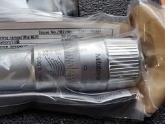 Mitutoyo Holtest Type II Micrometer Hole Bore Gage Gauge 20-25mm / 0.005mm Grad