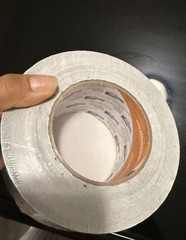 Shurtape AF 099 UL 181A-P/B-FX Listed/Printed Aluminum Foil Tape 2.5inx55m
