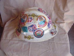 Hard Hat Forman Safety Helmet Construction Safety Helmet w/ Stickers