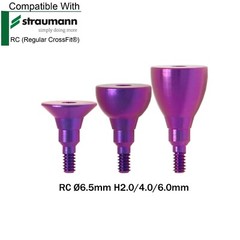 Dental Healing Abutment Closure Caps NC/RC Compatible with Straumann ITI BL/BLT