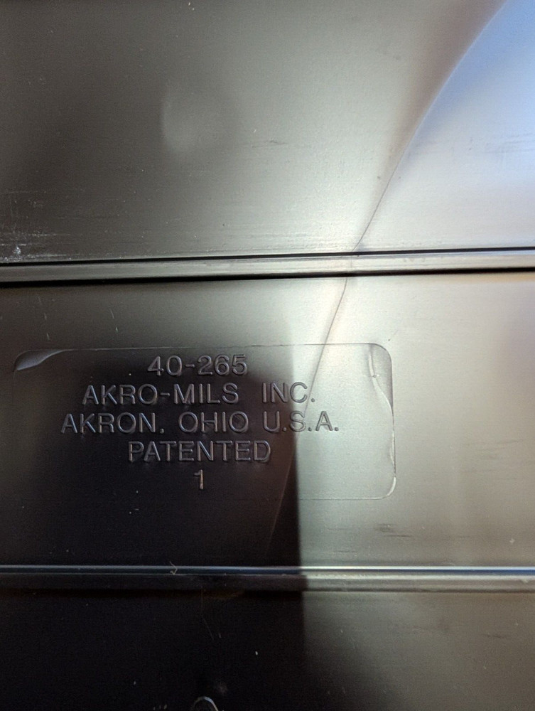 AKRO MILS, BIN DIVIDERS, 40-265, FOR BIN 30265, 8 PACK, 17″ D X 8-3/8″ H