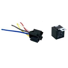Lots 12V 30/40 Amp 5-Pin SPDT Automotive Relay with Wires & Harness Socket Set