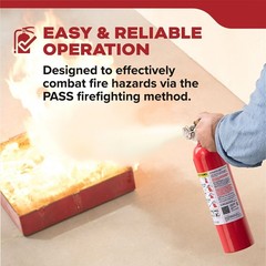 (2 Pack) Kidde Basic Residential Home Fire Extinguisher 1A10BC
