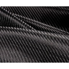 5FT x 59″ Real Carbon Fiber Fabric Cloth Roll 3k 200gsm 2×2 Twill Weave Black