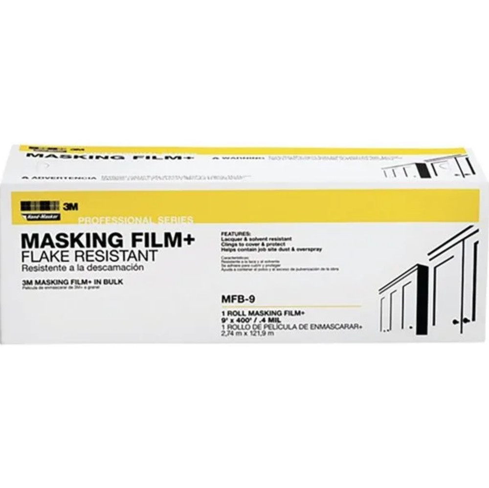 3M Hand-Masker 400 ft. x 9 ft. x 0.31 mil Painter’s Plastic Plus (MFB-9)