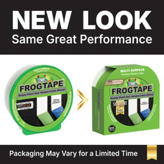 FrogTape Multi-Surface Painters Tape [Medium Adhesion]: 1.41 in. x 60 yds. Green
