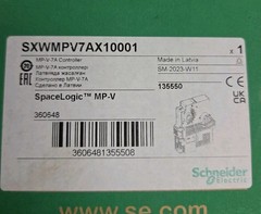 Schneider Electric SXWMPV7AX10001 Space Logic MP-V-7A Controller (New)