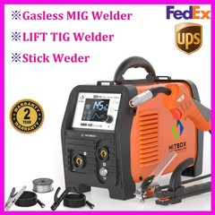 Light Weight 110V/220V 145A Flux MIG Welder Lift-TIG Stick 3 in1 Welding Machine