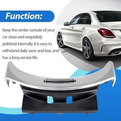 Front Console Cover Armrest Release Button Fits for 2015-2020 Mercedes-Benz C…