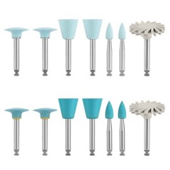 AZDENT Dental Composite Polishing Kit RA 2.35mm Wheel Discs Burs 14pcs/pack