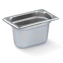 Vollrath 90942 Super Pan 3 S/S 1/9 Size x 4" D Food Pan