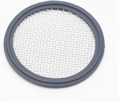 HFS(R) 3” Tri Clamp Screen Gasket Viton w/ Stainless Screen 40 Mesh (420 μm)