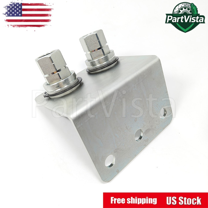 Hydraulic Quick Release Coupling 1/2 NPT Break away Coupler Bracket New