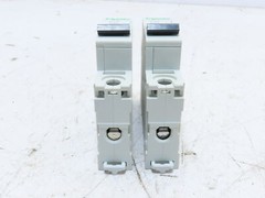 Schneider Electric C60 2A Multi 9 D2A Circuit Breaker 1 Pole DIN Rail Lot of 2