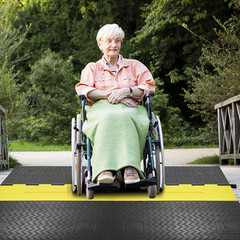 Heavy Duty 5-Channel Cable Protector Ramp – 22,000 lbs Capacity, ADA Compliant