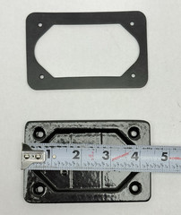Ocal DS100G-G, Box Cover Coated FS/FD Aluminum DS100G Gray