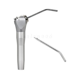 1-5Pcs Dental 3 Way Air Water Spray Triple Syringe Handpiece w/ 2 Nozzles Tips R
