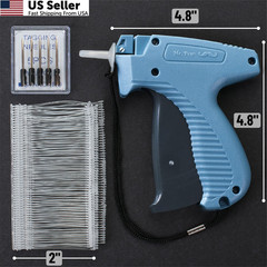 Mr. Pen – Price Tagging Gun, 1 pcs+5 Needles & 1008 Barbs, Blue & Black