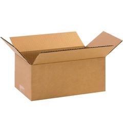 New Kraft Corrugated Storage Boxes Package of 25