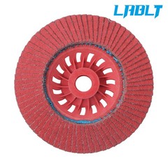 LABLT 10 Pack 4-1/2″ × 7/8″ 80 Grit T29 Ceramic Flap Sanding Disc 13300 RPM