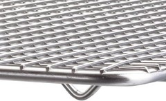 Wire Sheet Pan Grate/Cooling Rack, Chrome Plated, 2/3 Size / 14″ x 20″