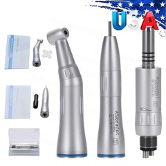 Dental Slow Low Speed Straight Handpiece Air Motor 4Holes E-type NSK STYLE WY4