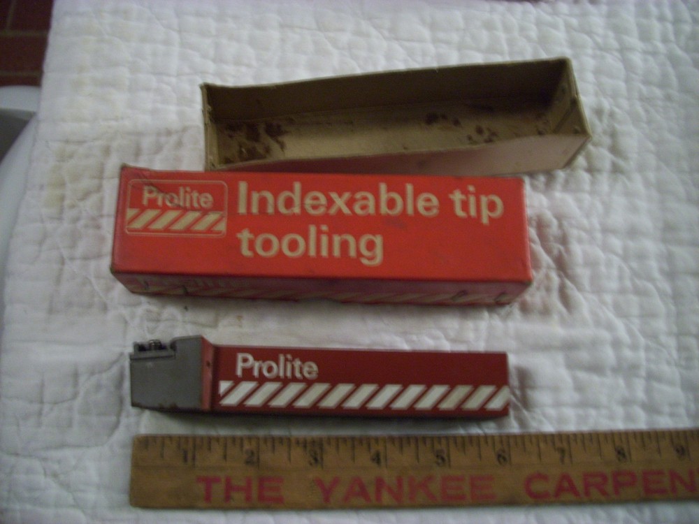 Prolite Indexable Tip Toolholder Type 2872 -Metal Lathe From United Kingdom NOS