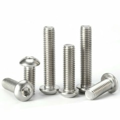2mm / M2 x 0.4 – Stainless Steel BUTTON HEAD Socket Cap Screws ISO 7380 A2 18-8