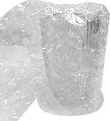 Buffer roll 1/2 perforated 12 bubble rolls large 12 width 75 feet, transparent