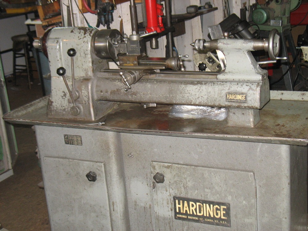 Hardinge Second Operation Lathe 110 Volts Resersivable Lots of tooling.