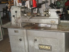 Hardinge Second Operation Lathe 110 Volts Resersivable Lots of tooling.