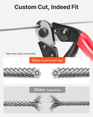 VEVOR T316 Stainless Steel Cable 1/8″ 7×7 Steel Wire Rope 600 ft Cable Railing