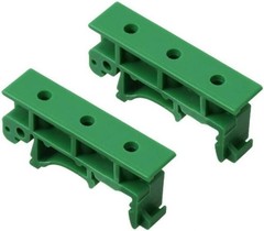 Easy-to-Install 10 Pack PCB DIN Rail Mounting Holders – Lightweight & Reliable