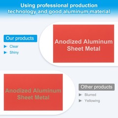7Pcs 6″x10″ Aluminum Sheet Metal, Silver/Black/Blue/Green/Yellow/Red/Purple