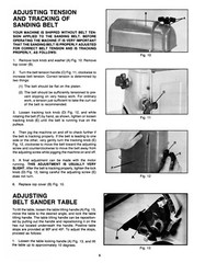 Delta 6″ Belt 12″ Disc Sander Model 31-730 Instruction & Parts List Manual #1591