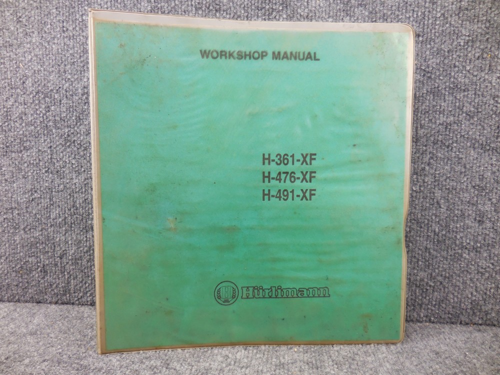 OEM Genuine Factory Hurlimann H 361 476 491 XF Tractor Workshop Service Manual