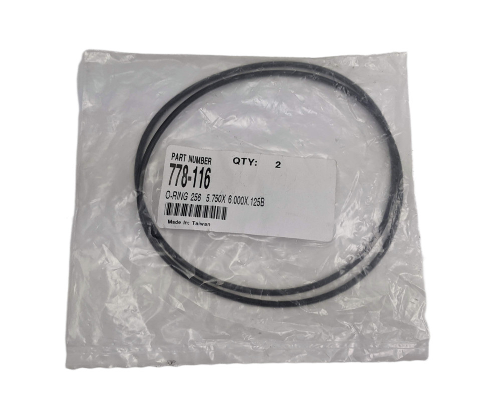 2 Pcs Leco 778-116 O-Ring 256 5.750 x 6.000 x .125B – New